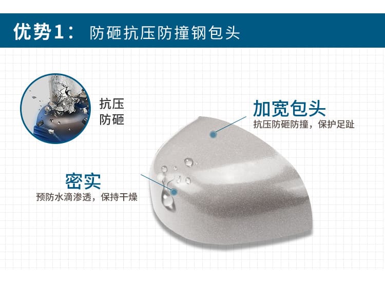 巴固（BACOU） BC6240474 保暖安全鞋 (舒适、轻便、透气、防砸、防滑)